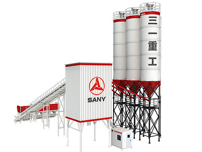 Бетонный завод SANY HZS90X8
