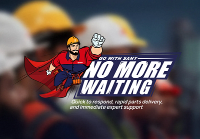 Выбирайте SANY – больше никакого ожидания